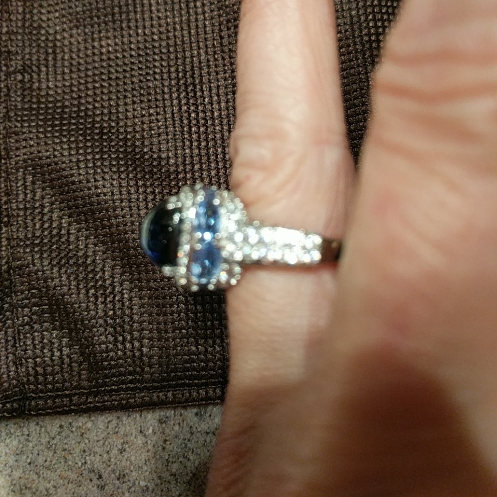 Blue Stone Ring - image 2